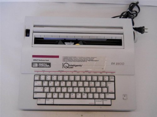 Amazon.com : Smith Corona Electric Typewriter (DX 2600